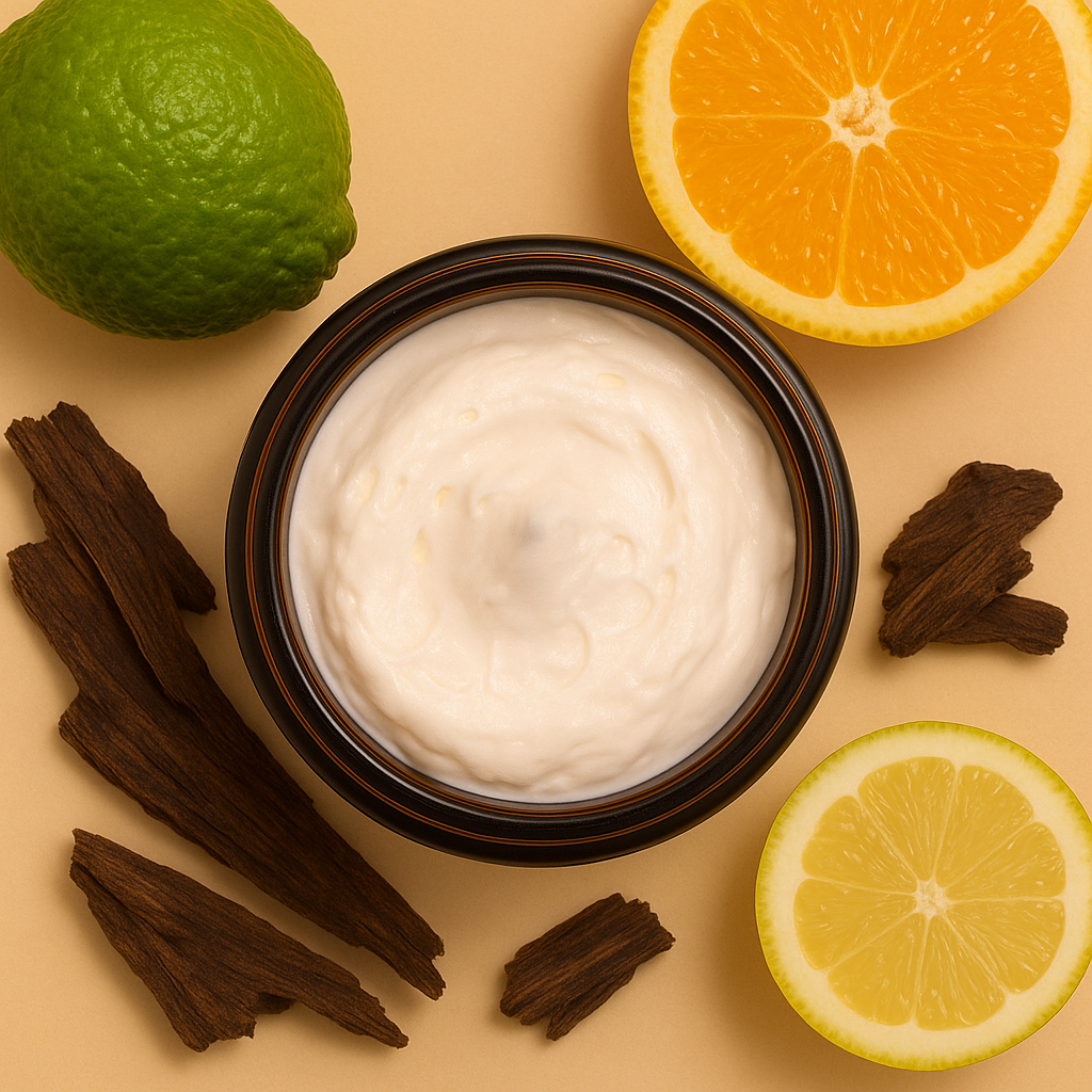Oud & Bergamot Organic Whipped Tallow Cream